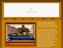 Tablet Screenshot of globaloutreachtanzania.org